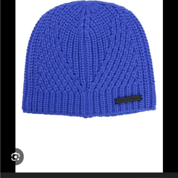 Rebecca Minkoff Cobalt Blue Beanie Hat- NWT - Picture 3 of 3